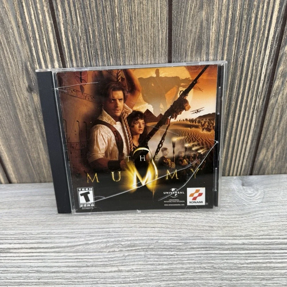 The Mummy PC Game Windows 2000 Konami Complete CIB